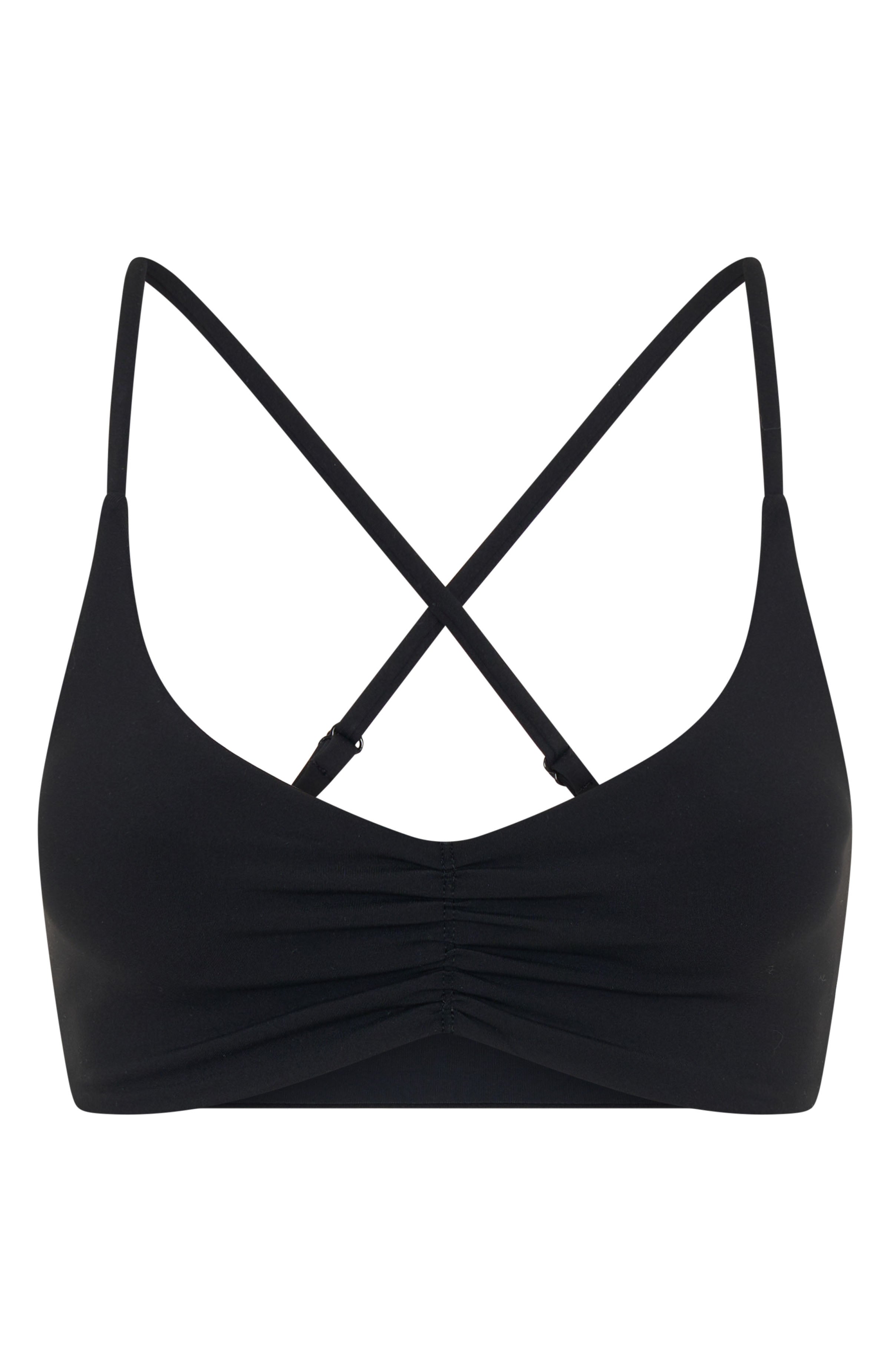 White Fox Fusion Sports Bra Black