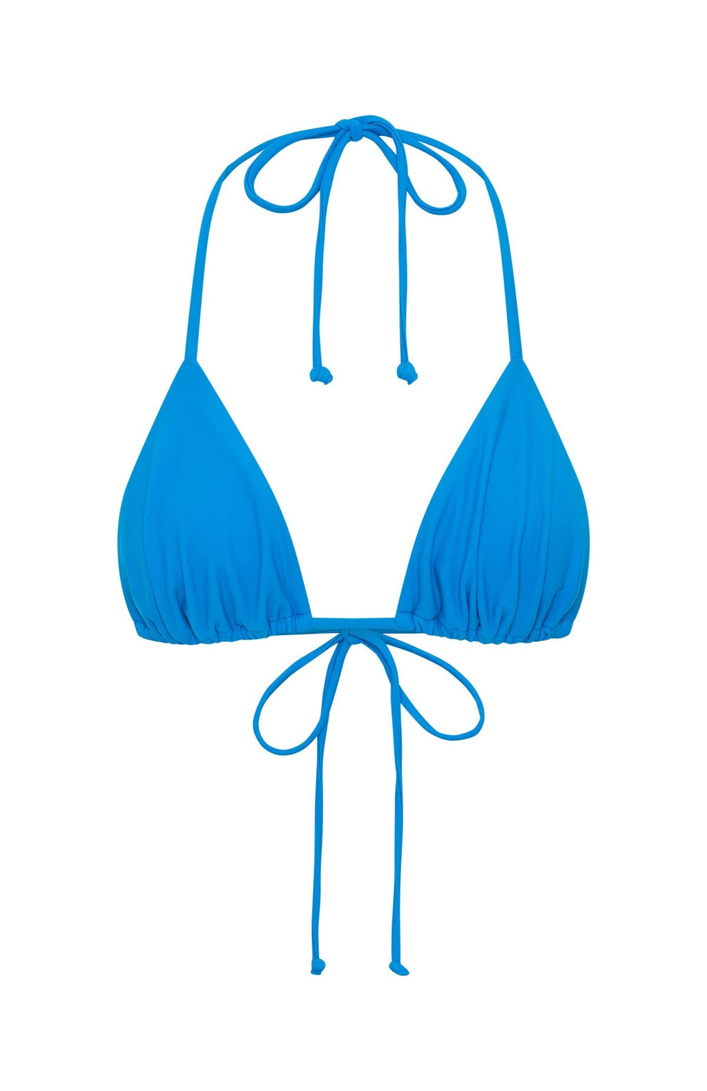 White Fox Golden Hour Bikini Top Azure Blue