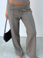 White Fox He Said She Said Pants Olive