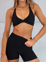 White Fox High Definition Sports Bra Black