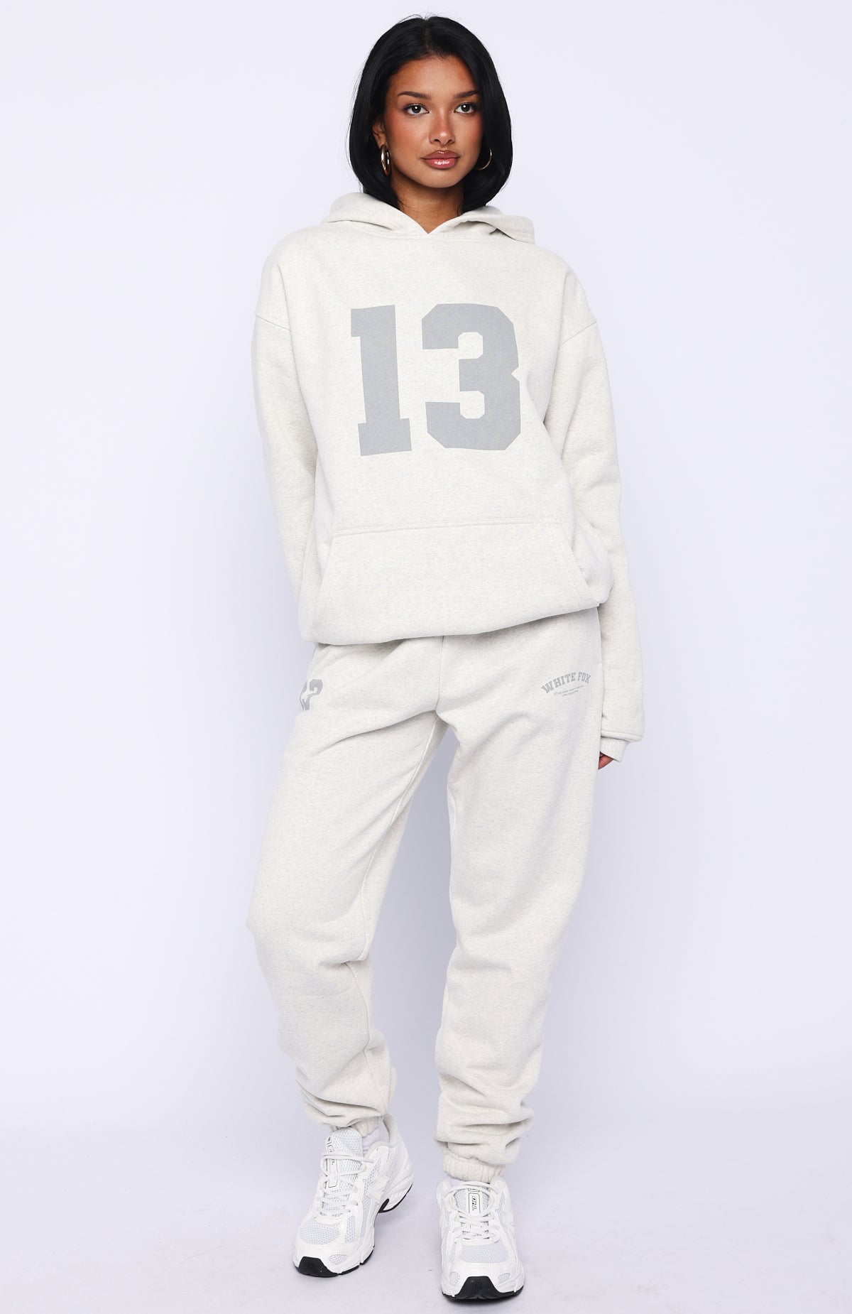 White Fox It's Your Chance Sweatpants Grey Marle
