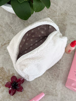 White Fox Kofi Cosmetic Bag Cream