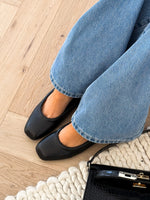 White Fox Lester Ballet Flats Black