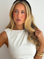 White Fox Libbi Headband Black