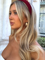 White Fox Libbi Headband Burgundy