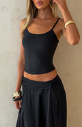 White Fox Lifetime Top Black