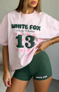 White Fox Lucky Thirteen Charise Booty Shorts Green