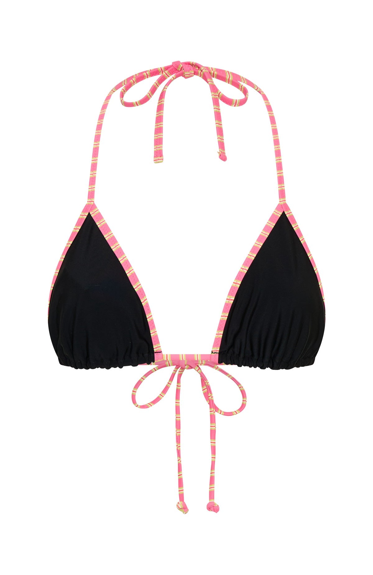 White Fox Marissa Bikini Top Liquorice