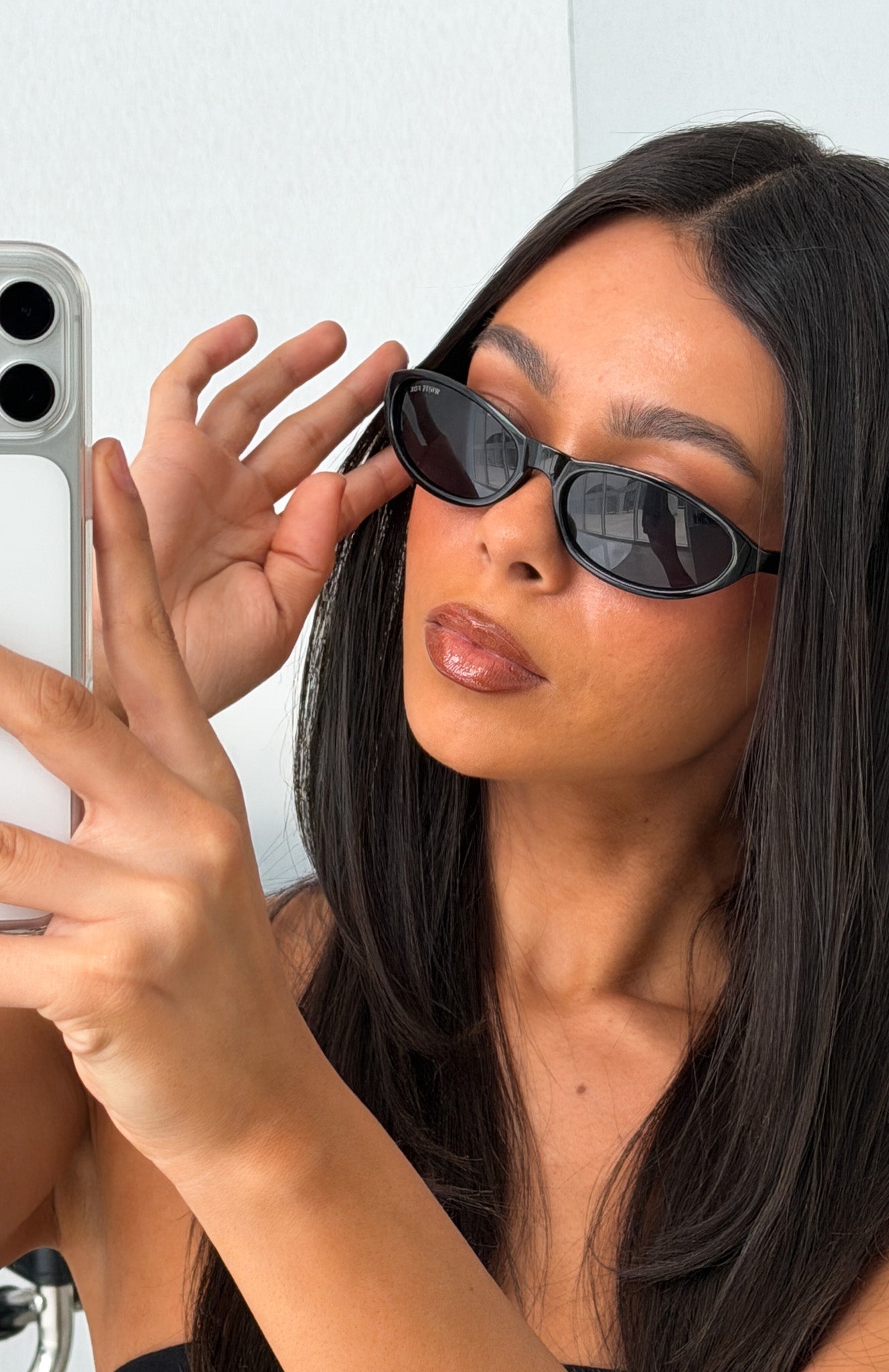 White Fox Mylah Sunglasses Black