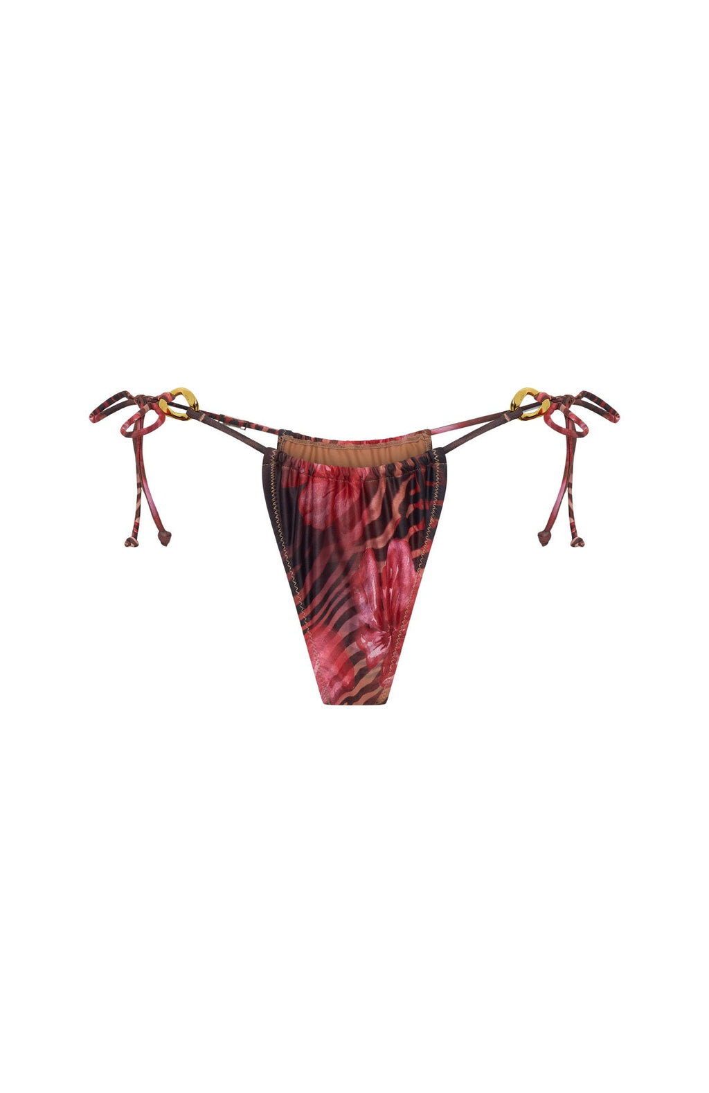White Fox Paradise Drift Bikini Bottoms Wildflower Crush