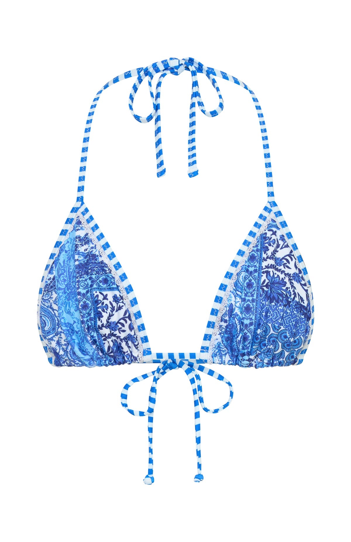 White Fox Paraiso Bikini Top Mediterranean Bloom