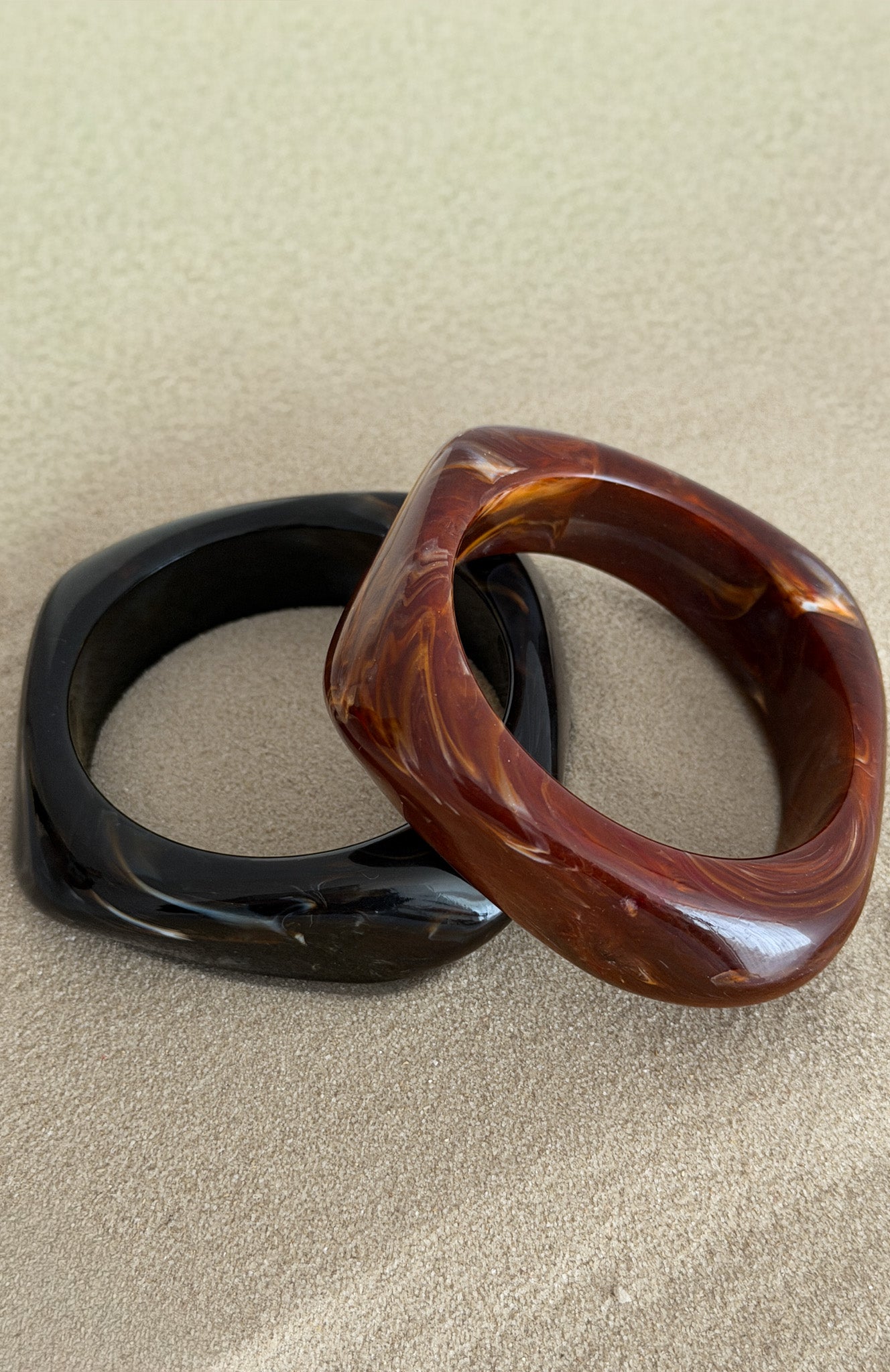 White Fox Paul Bracelet Set Choc/Caramel