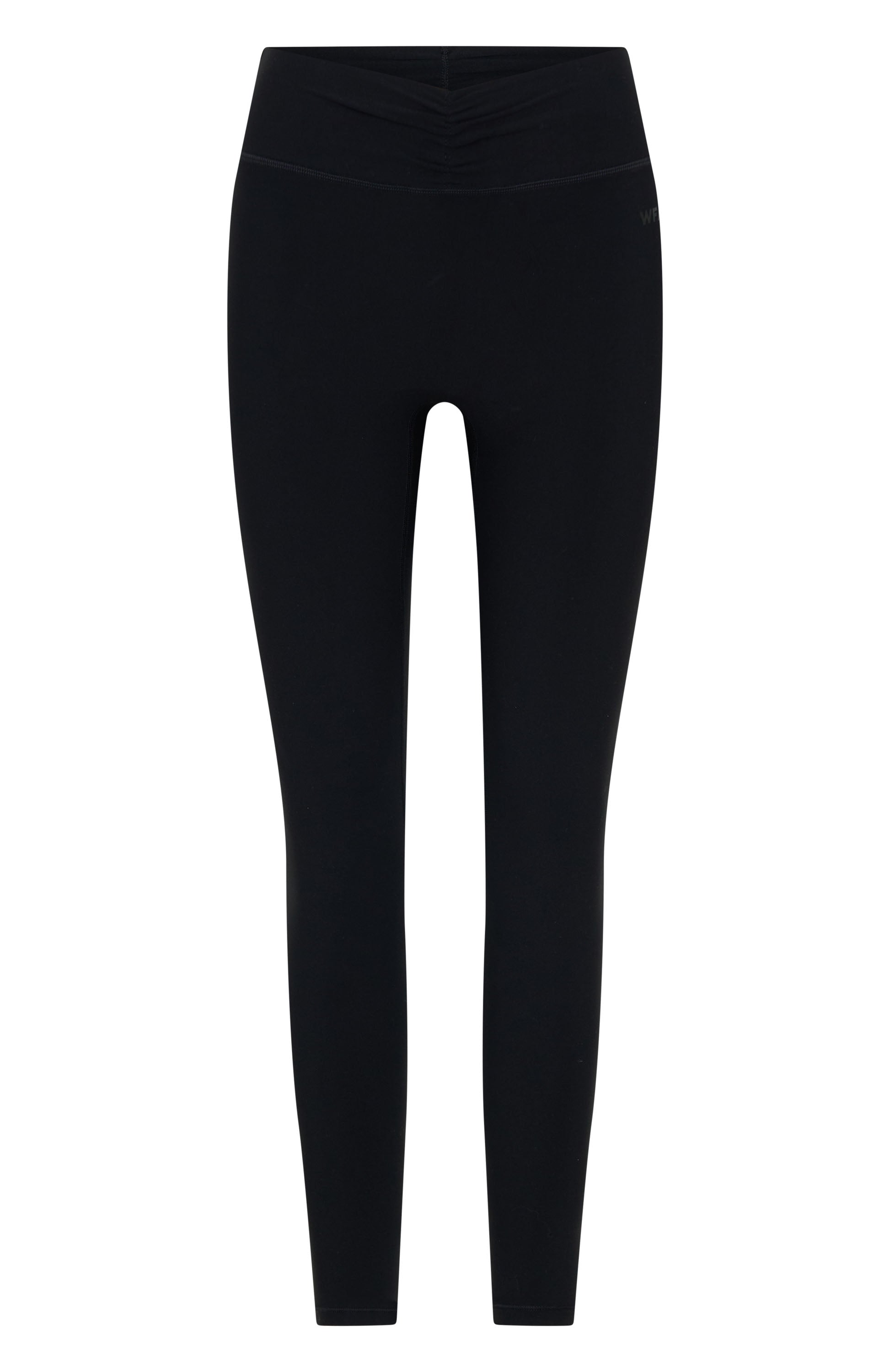 White Fox Propel High Waisted Leggings Black