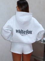 White Fox Release 15 Kiana Oversized Hoodie Grey Marle