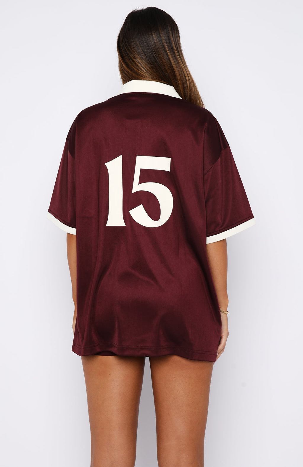 White Fox Release 15 Janie Oversized Jersey Plum