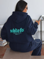 White Fox Release 15 Kiana Oversized Hoodie Navy