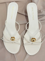 White Fox Sinclair Heels Cream