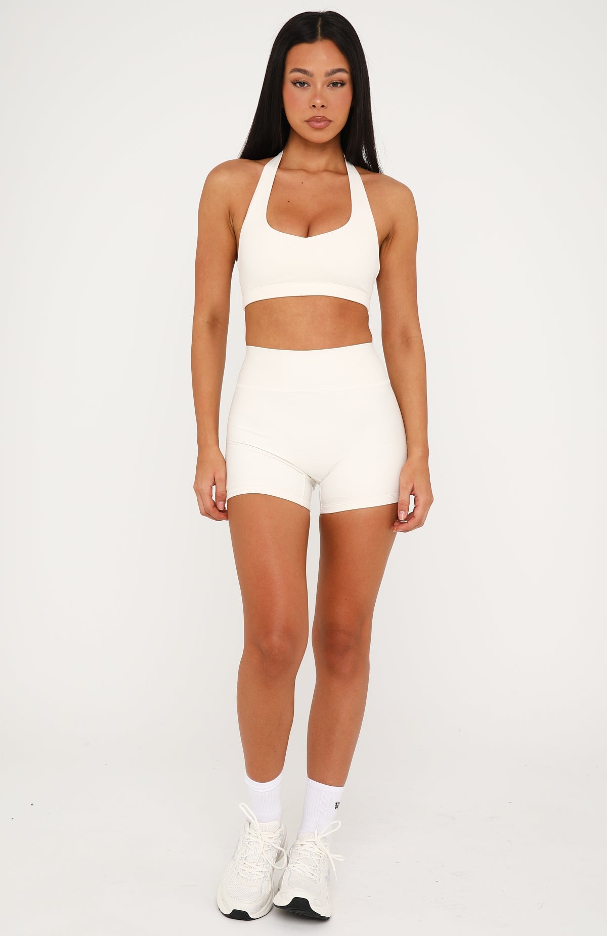 White Fox Sprint Sports Bra Cream