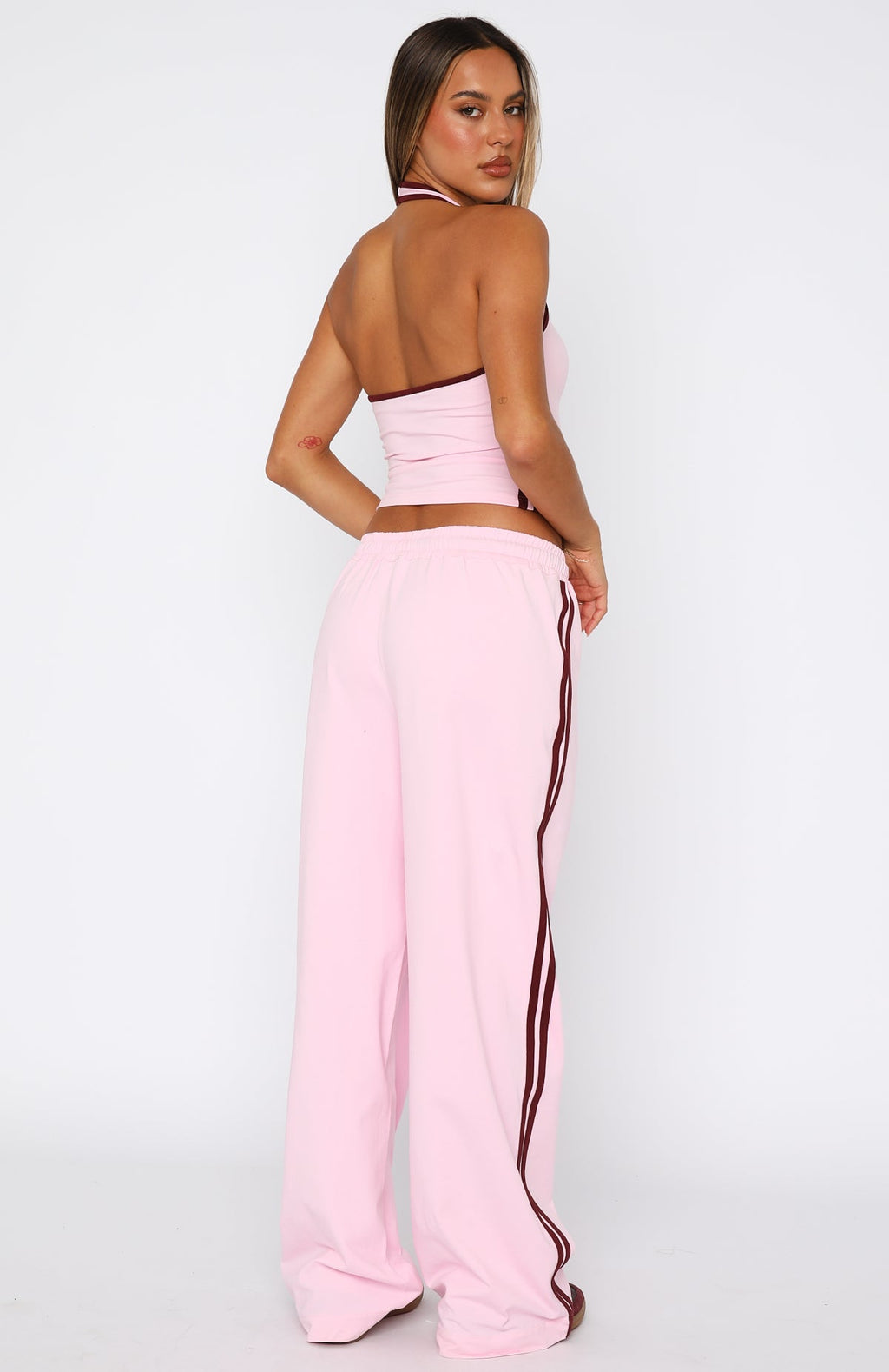 White Fox Star Of The Night Track Pants Pink