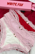White Fox Sweet Love 3-Pack Underwear Set Berries