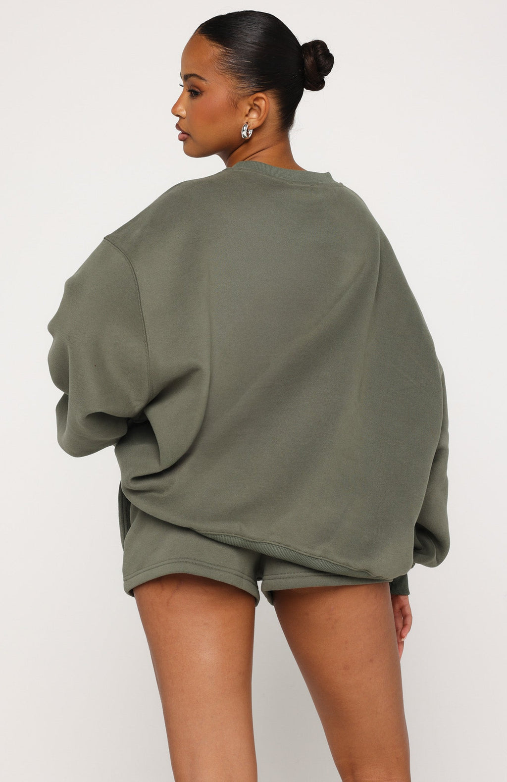 White Fox Test Drive Lounge Shorts Khaki