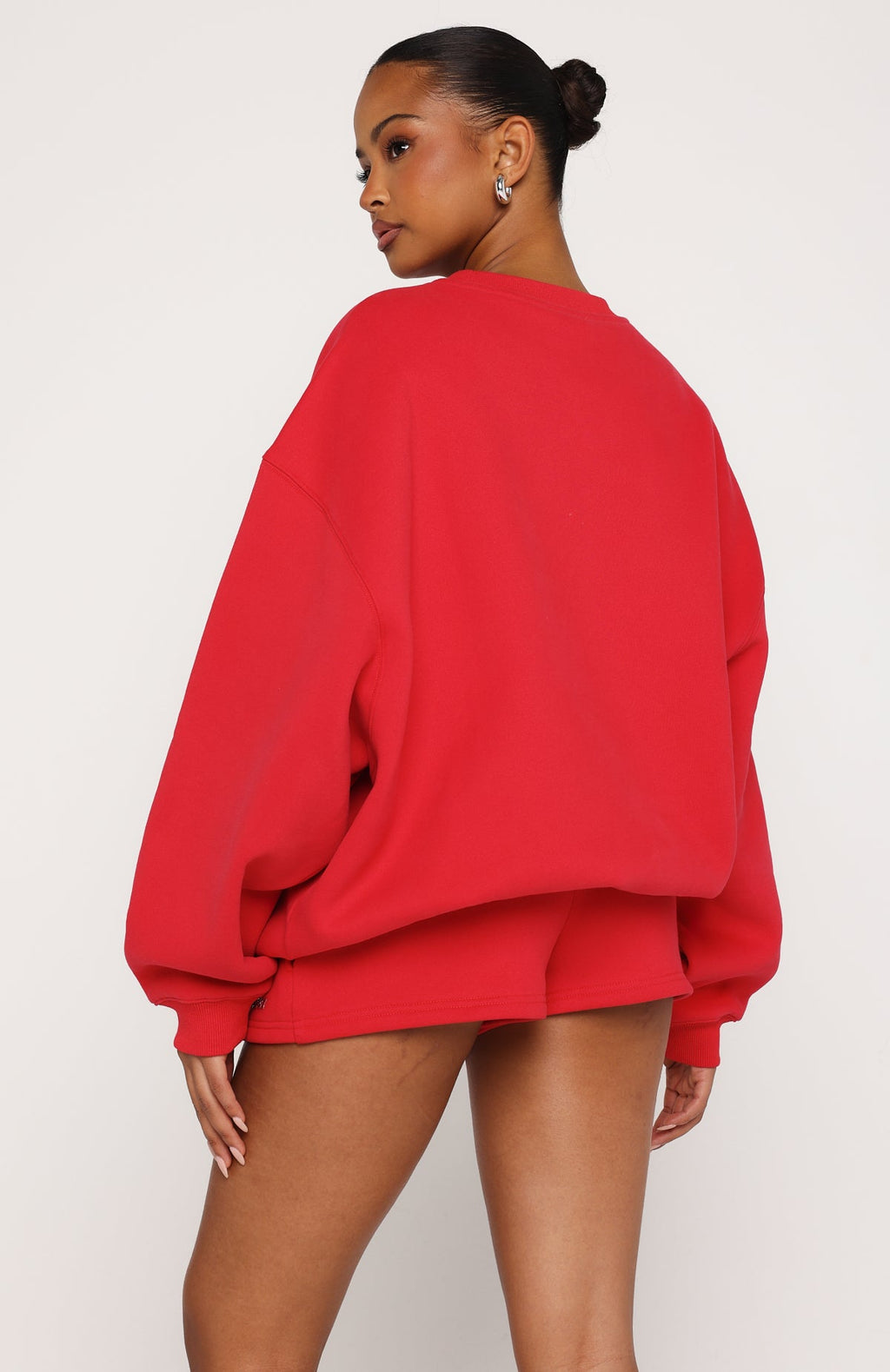 White Fox Test Drive Lounge Shorts Red