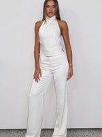 White Fox Time Passes Dress Pants Pearl