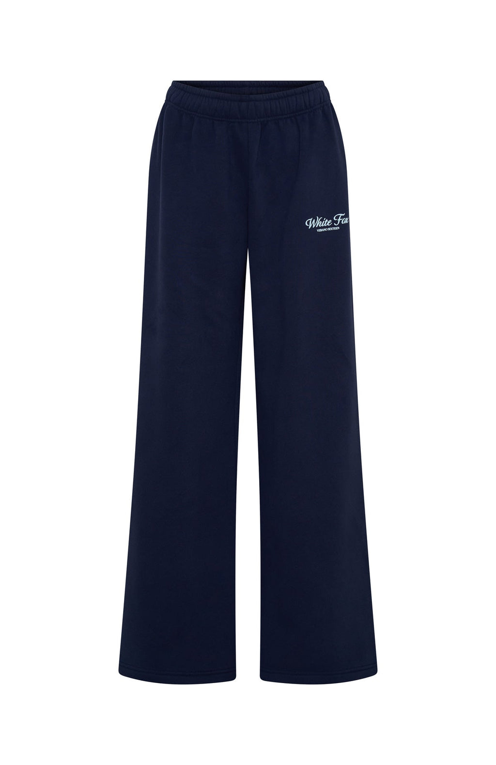 White Fox Verano Sixteen Lilia Wide Leg Sweatpants Navy