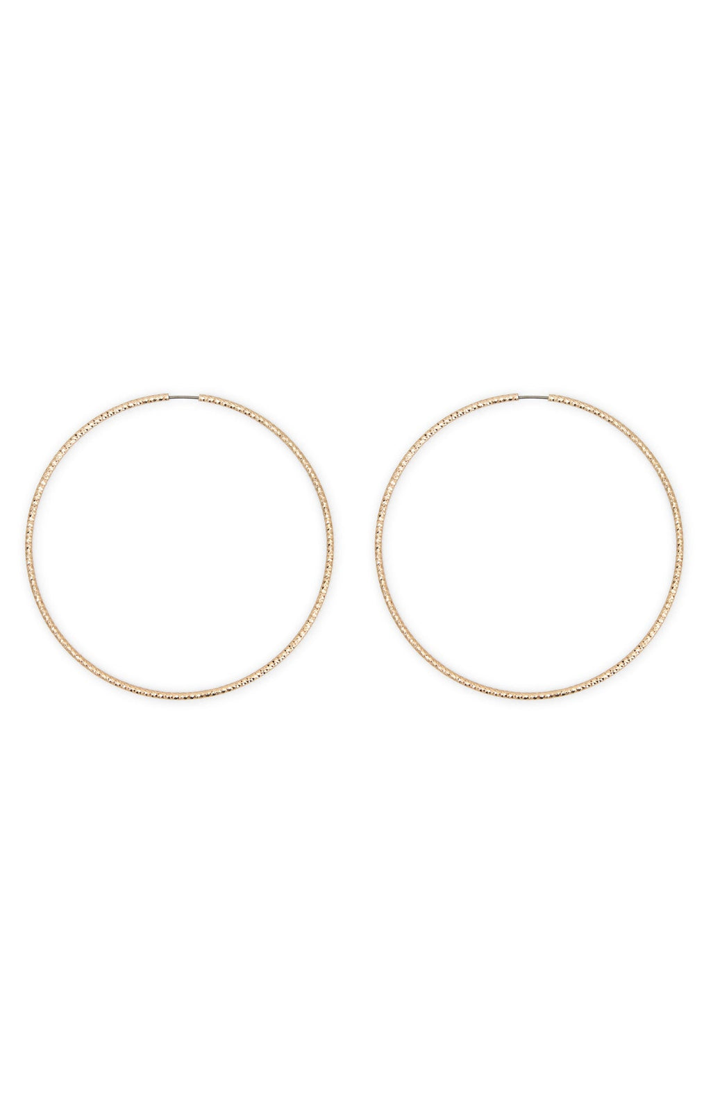 White Fox Vikas Earrings Gold