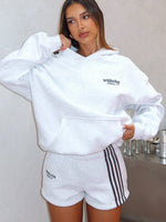 White Fox Release 15 Asalia Lounge Shorts Grey Marle