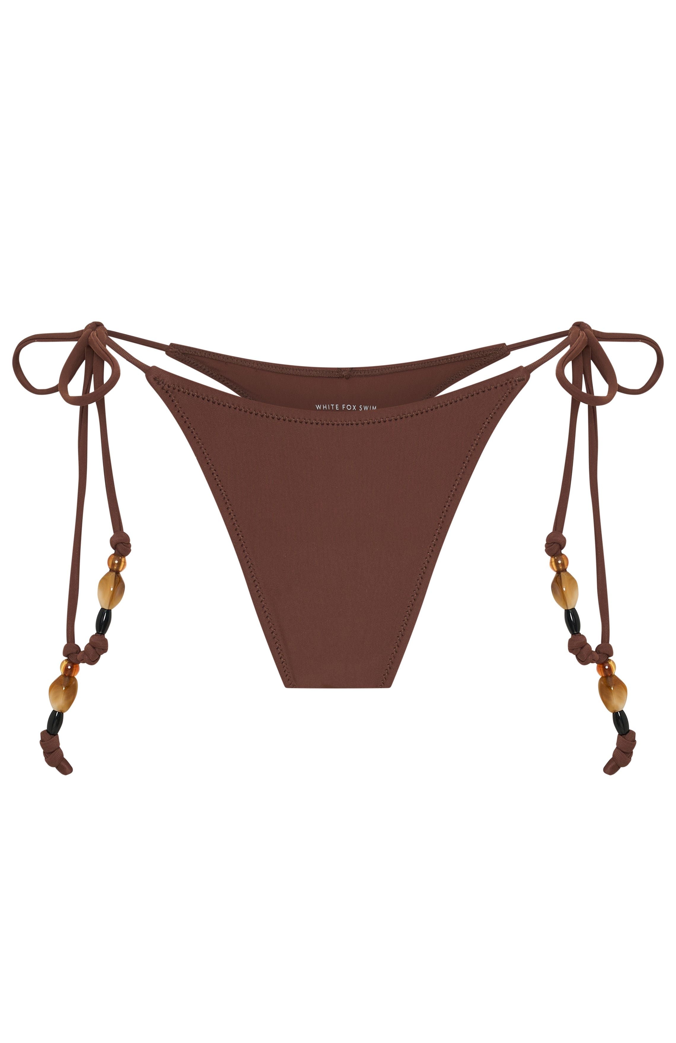 White Fox Sandy Toes Bottoms Chocolate